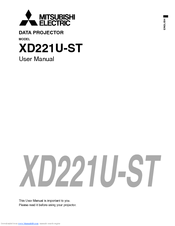 Mitsubishi Electric XD221U-ST User Manual