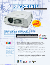Mitsubishi Electric XL5980LU Specifications