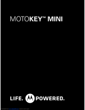Motorola MOTOKEY MINI User Manual