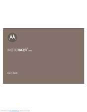 Motorola MOTORAZR-V9M - MOTORAZR2 V9m User Manual