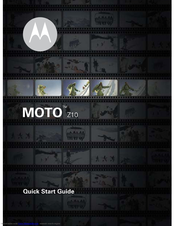 Motorola MOTO Z10 Quick Start Manual