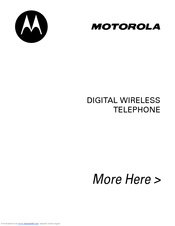 Motorola V60t User Manual