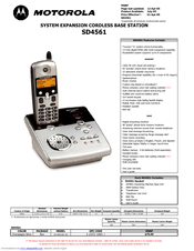 Motorola sd4561 Features
