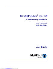 Multitech Multi-Tech RouteFinder SOHO RF830 User Manual