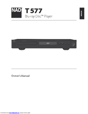 NAD T577 Owner's Manual