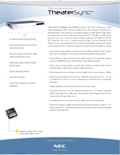 NEC MultiSync 125 Install Manual