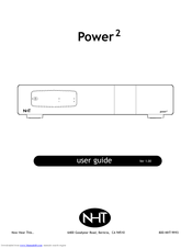 NHT Power2 User Manual
