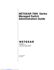 Netgear ProSafe GSM7328 Administration Manual