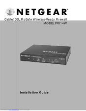Netgear ProSafe FR114W Installation Manual