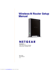 Netgear WNR2000v1 - Wireless- N Router Setup Manual