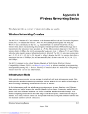 Netgear WG511U Network Manual