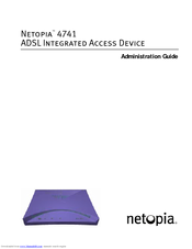 Netopia 4741 2A4NA Administration Manual