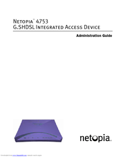 Netopia 4753 Administration Manual