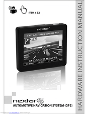 Nextar Z3 Hardware Instruction Manual