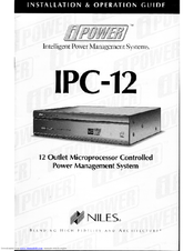 Niles iPower IPC-12 Installation & Operating Manual