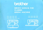 Brother VX740 Service Manual