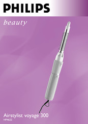 Philips beauty Airstylist voyage 300 Instruction Manual