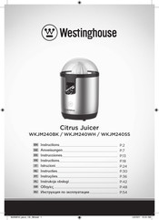 Westinghouse WKJM240WH Instructions Manual