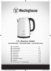 Westinghouse WKWKB115BK Instructions Manual