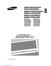 Samsung US09A5(A6)MA Owner's Instructions Manual