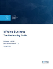 Mitel MiVoice Business 3300 ICP Troubleshooting Manual