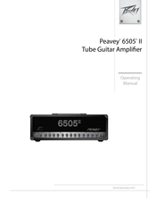 Peavey 6505 II Operating Manual