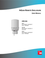 ADC HiGain HRE-504 User Manual