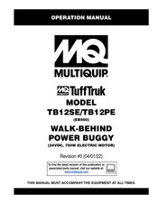 MULTIQUIP TuffTruk EB500 Operation Manual