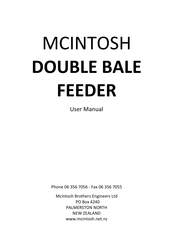 McIntosh Double Bale Feeder User Manual