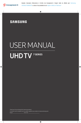 Samsung UE55NU7099BXZG User Manual