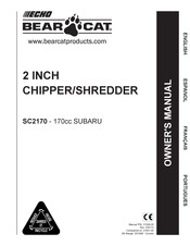 Echo BEAR CAT SC2170 Owner's Manual