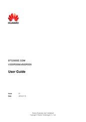 Huawei BTS3900E GSM User Manual