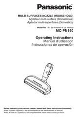 Panasonic MC-PN150 Operating Instructions Manual