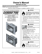 Quadra-Fire EXPEDITIONII-AU Owner's Manual