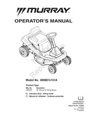 Murray 7800503 Operator's Manual