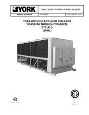 York Millennium YCAS0130EC Manual
