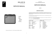 Fender Deluxe 90 Service Manual