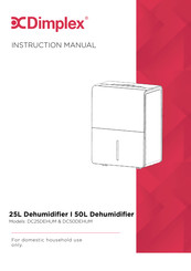 Dimplex DC50DEHUM Instruction Manual