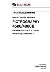 FujiFilm Pictrography 4000II Instruction Manual