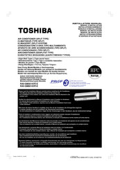 Toshiba RAV-SM561KRT-E Installation Manual