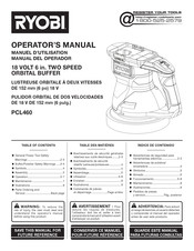 Ryobi PCL460 Operator's Manual