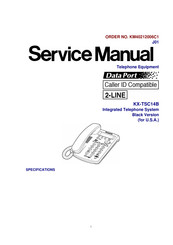 Panasonic KX-TSC14B Service Manual