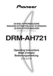 Pioneer DRM-AH721 Operating Instructions Manual