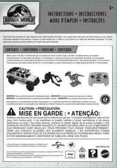 Mattel JURASSIC WORLD DOMINION GYD27-4L Instructions Manual
