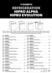 Dometic HIPRO ALPHA Series Operating Manual