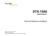Fluke CableAnalyzer DTX-1500 Technical Reference Handbook