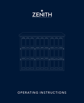 Zenith El Primero 8808 Equation of Time Operating Instructions Manual