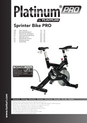 Tunturi Platinum PRO Sprinter Bike PRO User Manual