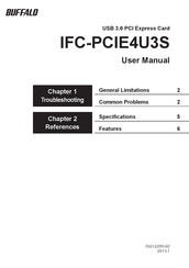Buffalo IFC-PCIE4U3S User Manual