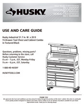 Husky H52CH6TR9HDV4 Use And Care Manual